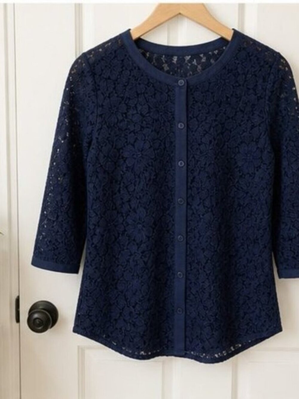 Navy Cami Blouse